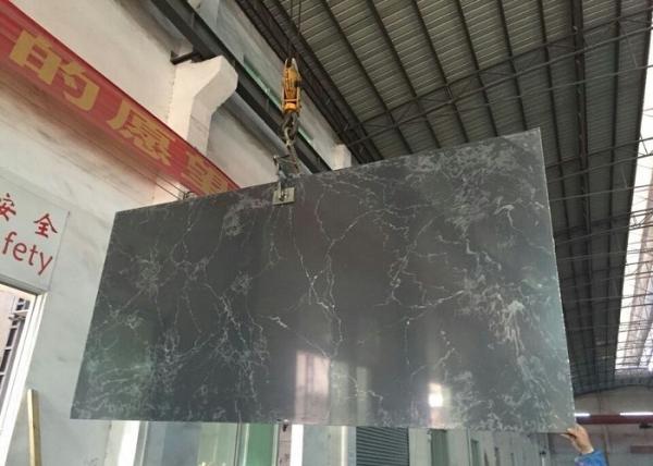 Colorful Quartz Countertop Slabs , Kitchen / Bathroom Natural Stone Slabs