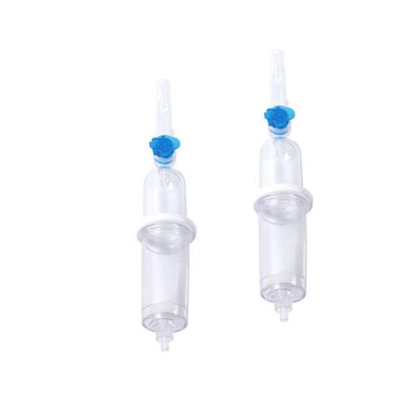 Медицинский устранимый Iv вливания установил пластиковые компоненты камеры потека с воздушным фильтром