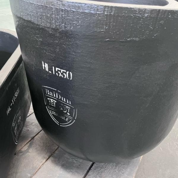 Crisol de arcilla de grafito para fundición de cobre Alta conductividad térmica