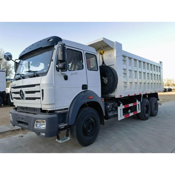 90 Single Direction Fifth Wheel Beiben Tipper Truck for Africa Wp12.420e32 Engine Used
