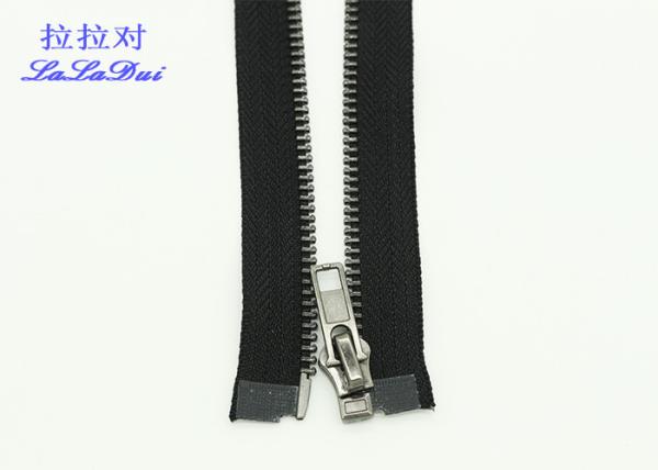 Y Type Teeth High - End Metal Jacket Zippers 32 Inch Open Ended Zips 8 # Customized