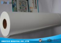 Rolo matte 220Gsm da tela do poliéster do à prova de água do Inkjet para a impressão de Digitas do pigmento