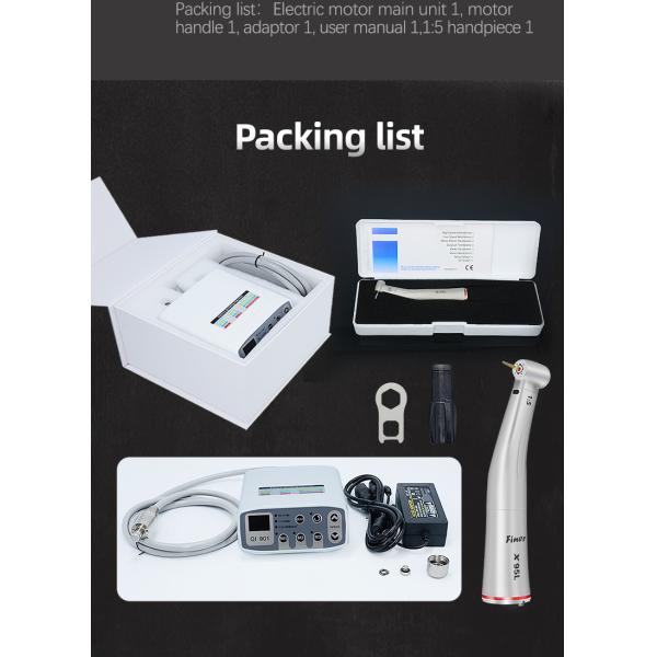 электрический двигатель оборудований лаборатории 110В 220В зубоврачебный с Хандпьесе 1:5