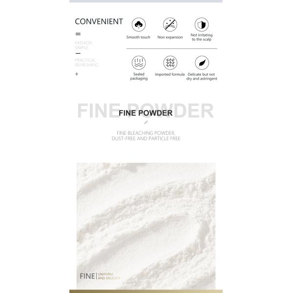 500ml Ammonia-Free Herbal Hair Dye Powder Wholesale – Low Irritation, Excellent Lightening Effect for All Hair Kinds