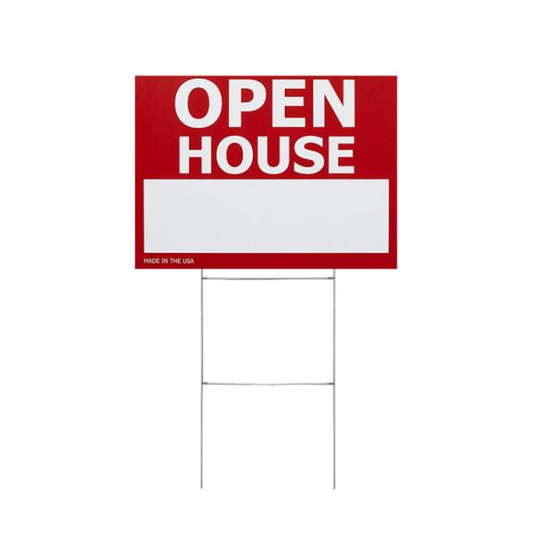 Toowin Customized Made In Hollow 4Mm Waterproof Large Lawn Sign for Election Campaign