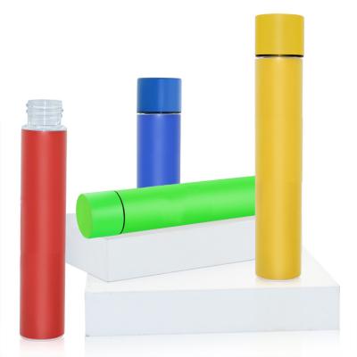 Custom 116mm 120mm 125mm Child Resistant Pre Glass Tube With Clear Glass Tubes