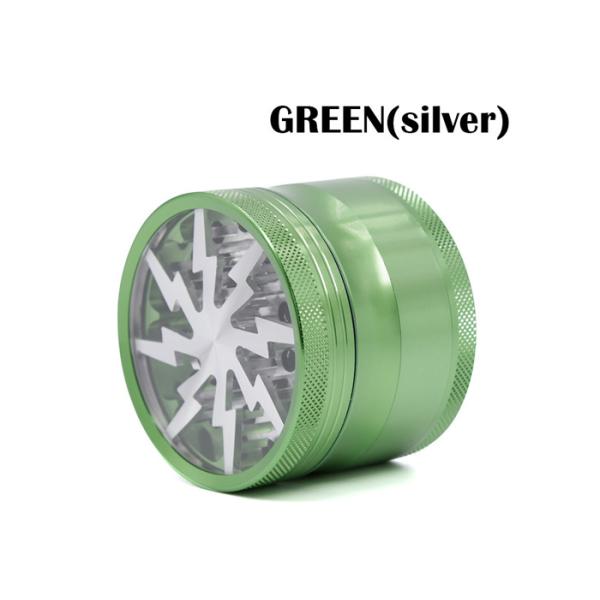 4 Layers 63mm Grinder Aluminium Alloy Lightning Tobacco Smoking Accessories Herb Pepper Grinders
