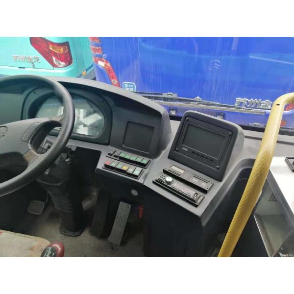 Les sièges d'or utilisés du dragon 45 de marque d'autobus de ville ont employé les portes à deux battants en acier d'autobus de moteur diesel de châssis de bus touristique