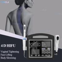 M001 Bureau 4D machine de beauté HIFU 2 poignées Focalisation ultrasonique machine de corps Hifu
