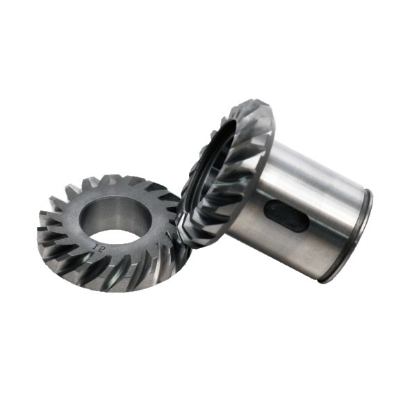 Customized Steel Spiral Bevel Pinion Gear with Gleason Type Tooth Profile for Machine Tools