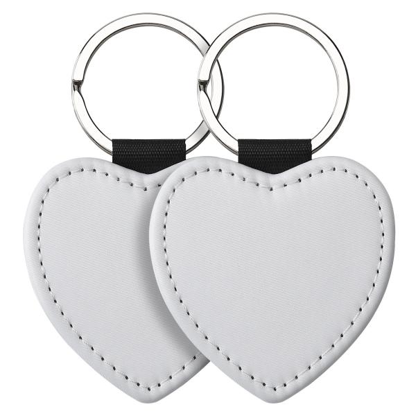 Printable Sublimation Leather Keychain Blanks With DIY Printing
