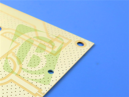 RO3210 2-Layer PCB base on 20mil laminate raw material with Immersion Silver using in Microstrip patch antennas