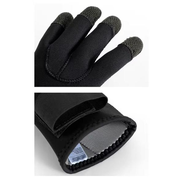 Gants de plongée antidérapant résistant à l'abrasion 3 mm Kevlar pour la plongée en apnée