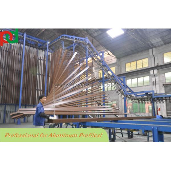 6061 Wood Finish Aluminium Profiles Door Frame Extrusion For Hotel Villa