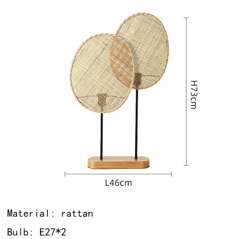 Restaurant Lighting Living Room Parlor Bar Decor Japanese Wicker Art Petal Pendant Light(WH-WP-141)