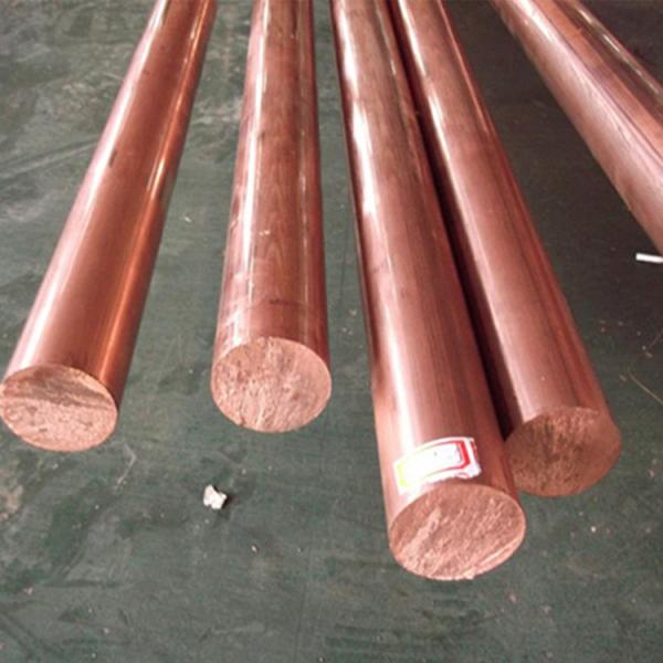 Chrome Alloy Parts Zirconium Copper Round Bar CuCrZr Copper Hardness C18150 Copper Bar/Plate/Disk