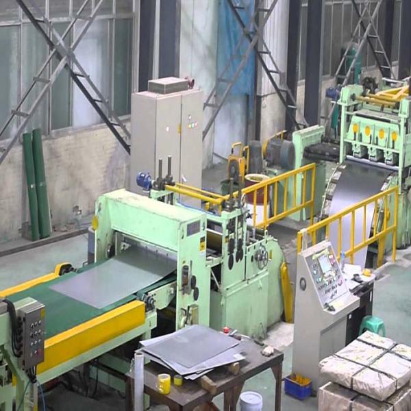 High speed 11Kw Power 0.25-1.2mm Thickness  Steel Slitting Lines Hydraulic Decoiler