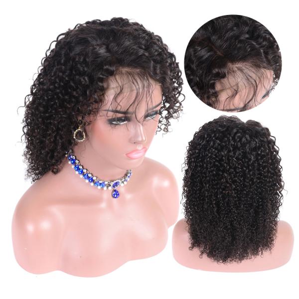 10 polegadas atam o cabelo extensões/100 humano real do cabelo da peruca de Bob do fechamento