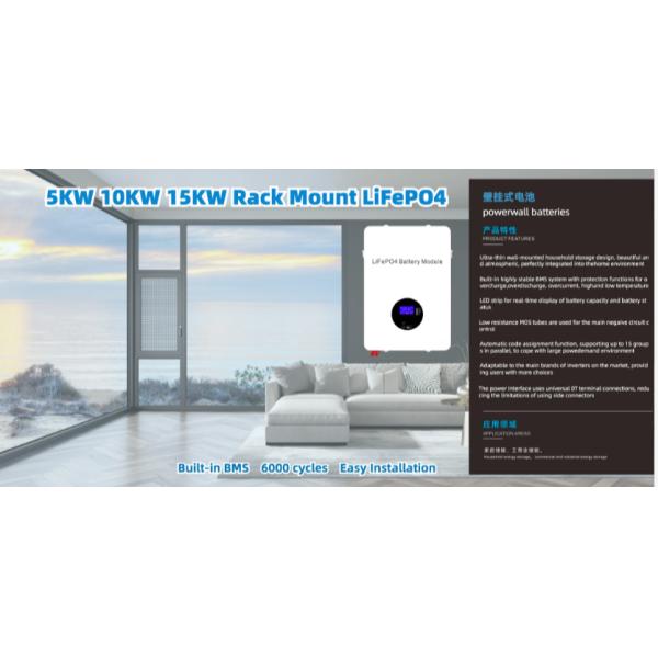 48 Volt Solar Battery 100ah 5kwh Lithium Battery Pack For Home Energy Storage Lifepo4 Energy Storage Battery