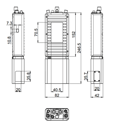ZKMANET2251UM 4W 1.5KM ручной рюкзак IP сетка радио видео DATA LINK
