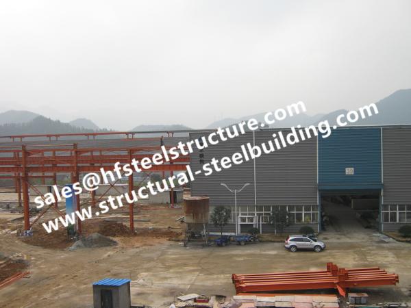 Q345 Customized Light Prefab Steel Buildings Engineering Shed