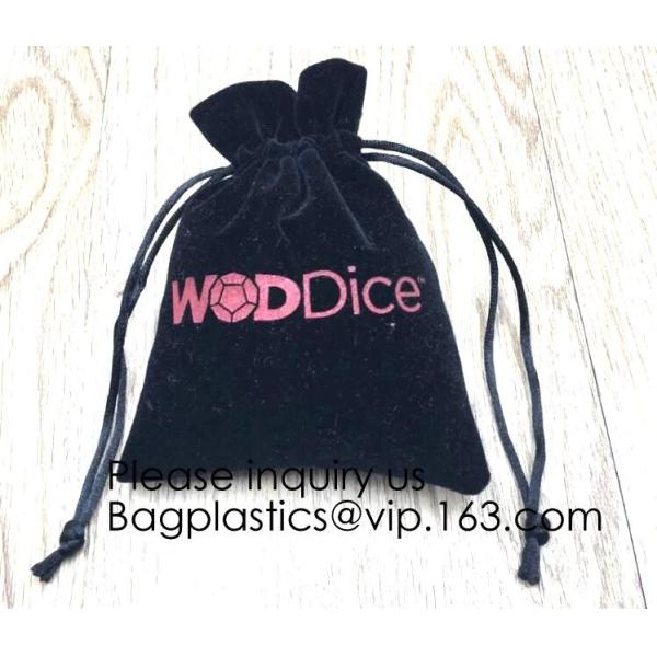 Velvet Jewellery Drawstring Bag Gift Pouches with Tassels for Wedding Party Christmas Pink and Winegift pouches jewelry