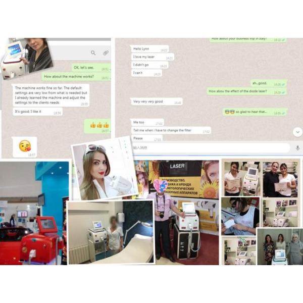 20 Million Shots Lady Hair Removal Machine 800W Power 10HZ Frequency