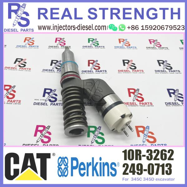 Injetor diesel 249-0713 10r-3262 das peças sobresselentes c13 do motor do gato para o gato c13 do injetor de combustível da lagarta