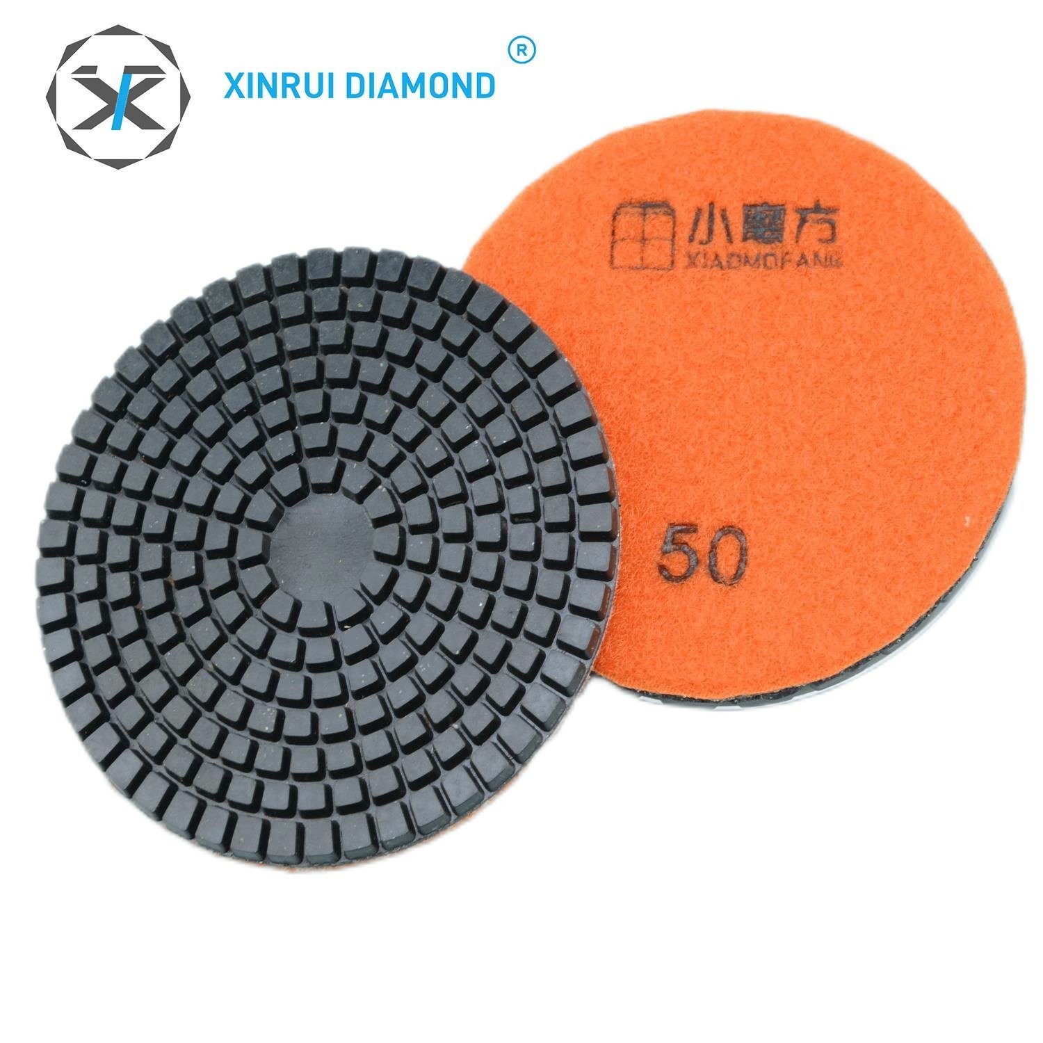 Xr 4 prime prime Diamond Polishing Pads for Dry Stone Grinding Customizable Solutions