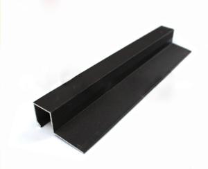 Sliding Window Accessories Glass Door Metal Frame , Aluminum Shower Door Frame