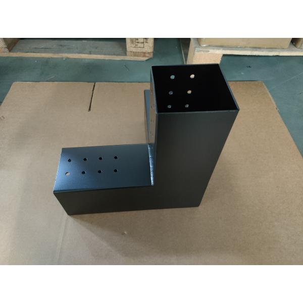 Standard Awning Post Support Wood Connector Extension Steel Pergola Rafter Bracket Single-side