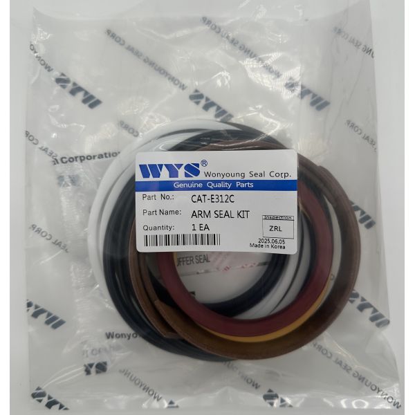 WYS C C-E312C Original Parts Excavator Repair Parts Arm Seal Kit Spare Parts