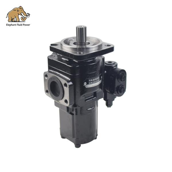 2 stage 20/925592 Genuine Parker / JCB Loadall Twin Hydraulic Pump 36 +16 CC/REV