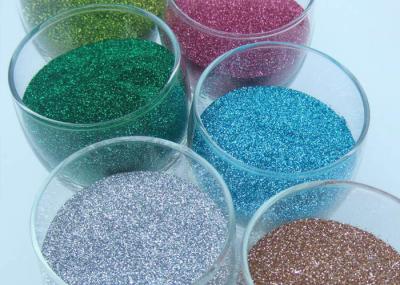 Colorful Shinty Hexagon Glitter Powder Non - Toxic Top Grade For Dye Fabric