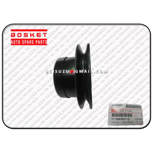 NPR59 4BD1 Isuzu Original Parts 5136630570 Fan Drive Pulley 0.49 KG