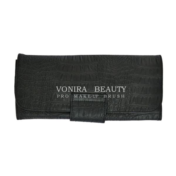 17/30/37 кож крокодила сумки случая карандаша ручки мешка чесального валка профессионального макияжа слотов косметических