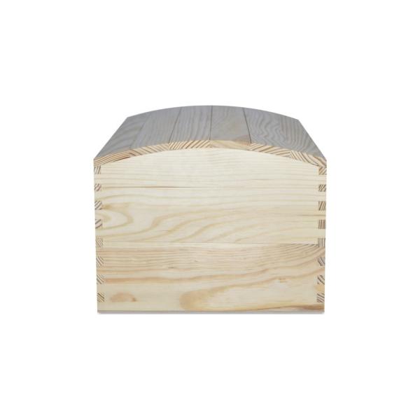 Wooden Keepsake Box Treasure Chest Memory Storage Trunk Wood Gift Art Craft for Valuables, Toys & Tools Storage Box