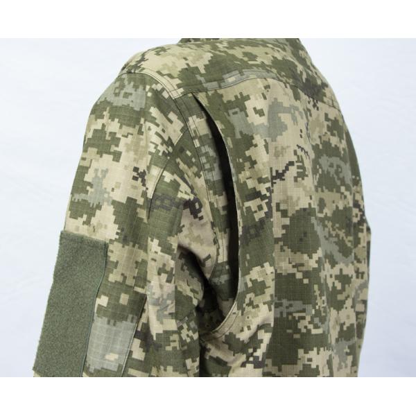 Ukraine Camouflage Suits T/C 6535 Plaid Fabric Military Camouflage Uniform Customized