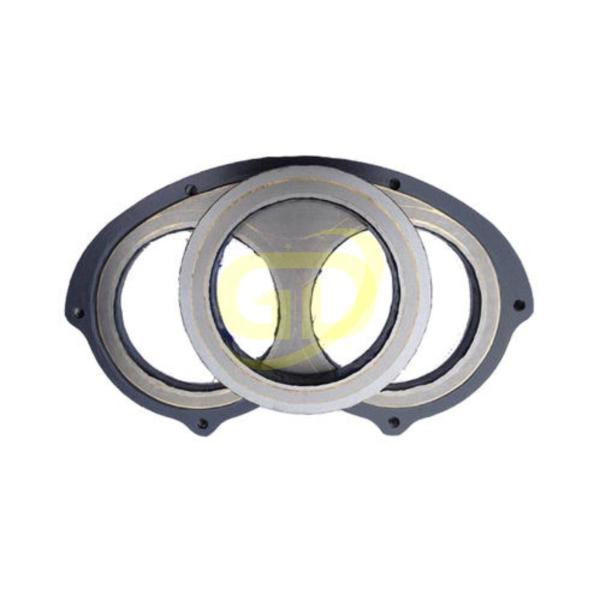 Concrete Pump Spectacle Wear Plate Cutting Ring For Truck Mounted