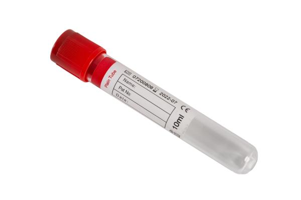 Red Cap Lithium Heparin Blood Tube Testing Rapid Separation Clot Activator Gel Separator