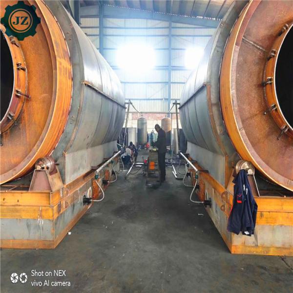 5-20T/D Waste Tyre Recycling To Oil Pyrolysis Plant Scrap Rubber Pyrolysis Production Line