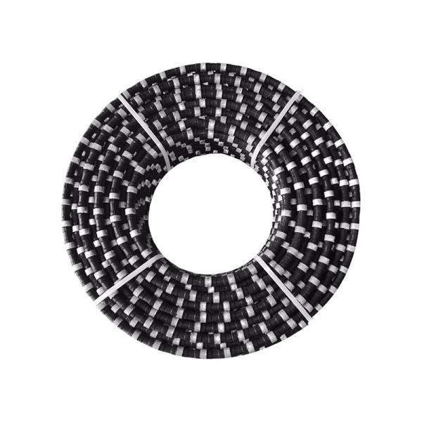 Custom 40m/Roll Beaded Diamond Wire Saw For Reinforced Concrete Cutting
