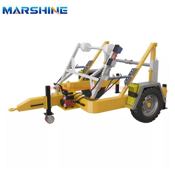 Oem Engineering Cable Spool Trailer Drum Handling Roller Machine