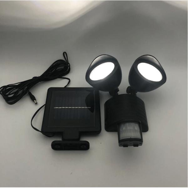 50000 Hours Lifespan 22LED Human Body Sensor Solar Security Light for Outdoor Pathway