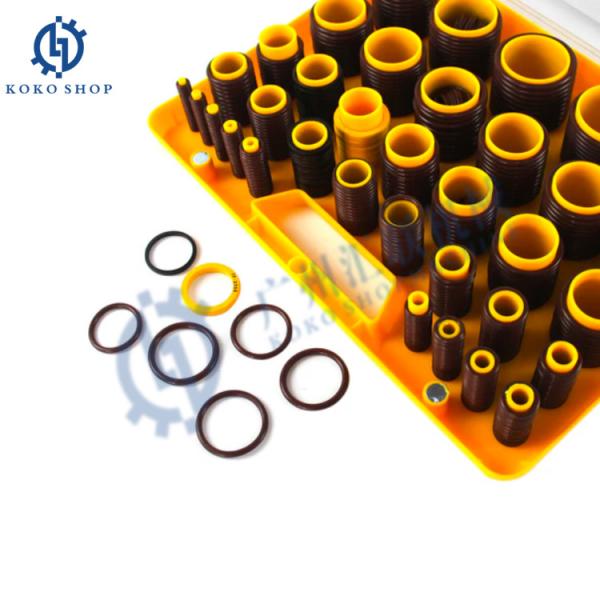 38ITS 523PCS O-Ring Box O-Ring Kit 38 mm x 2.5 mm for CATE E200 E312 320B 320C 312 300  Excavator 75 SHORE