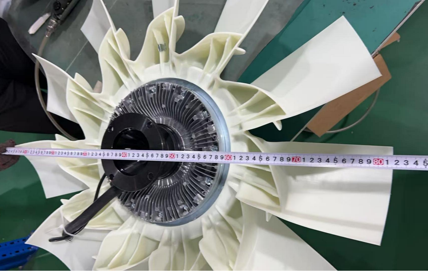 Temperature-controlled Thermal Fan Clutch Assembly with High Wear Resistance and Low Noise Operation for Heavy Vehicles