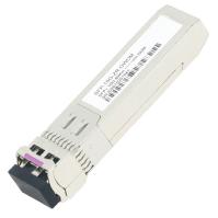 Transceptores óticos da fibra frente e verso do conector do LC com distância 300m 200km