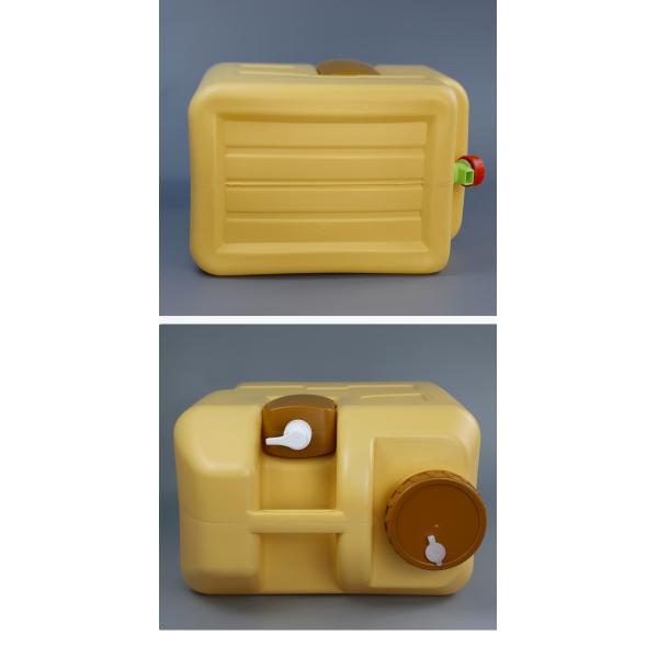 ISO9001 Outdoor 30l 5 Gallon Water Tanks With Handle 85*55mm