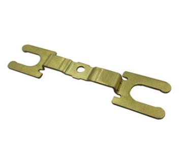 Cobre personalizado que carimba as peças de metal dos conectores para o equipamento bonde