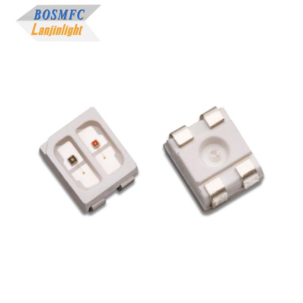 3528 SMD LED 双色赤色 620nm+860nm 赤外線 光は,美容療法,シネルギー性皮膚治療,痛みを和らげるために設計されています.